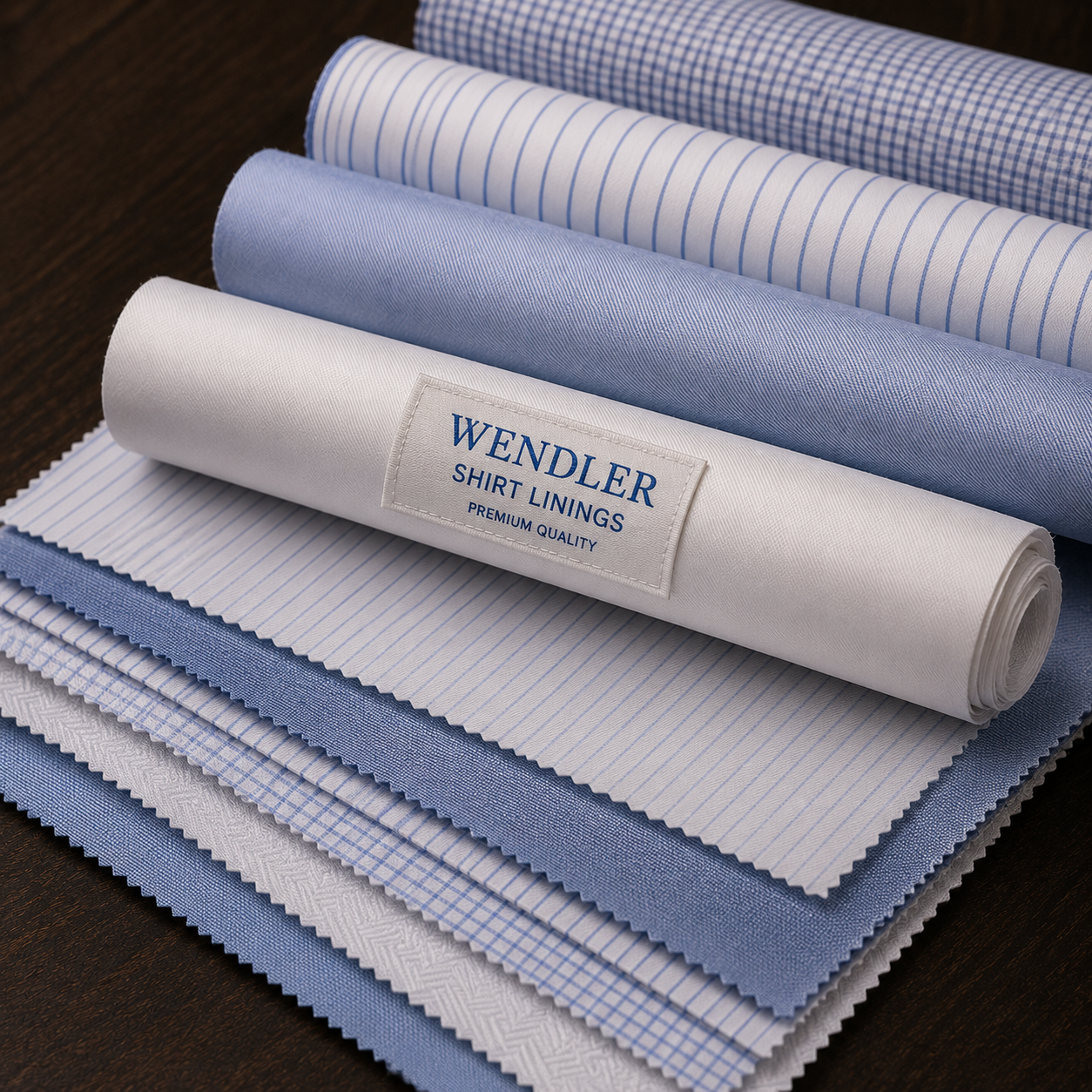 Formal shirt lining material