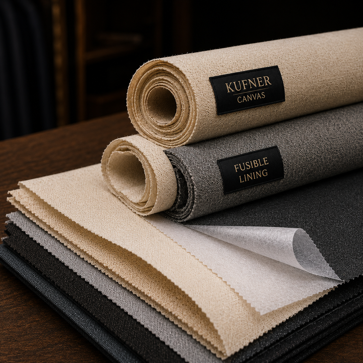 Kufner canvas interlining fabric